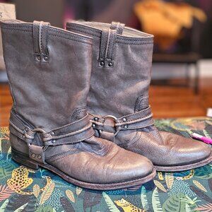 FRYE MAXINE TRAPUNTO Women's Harness Boot